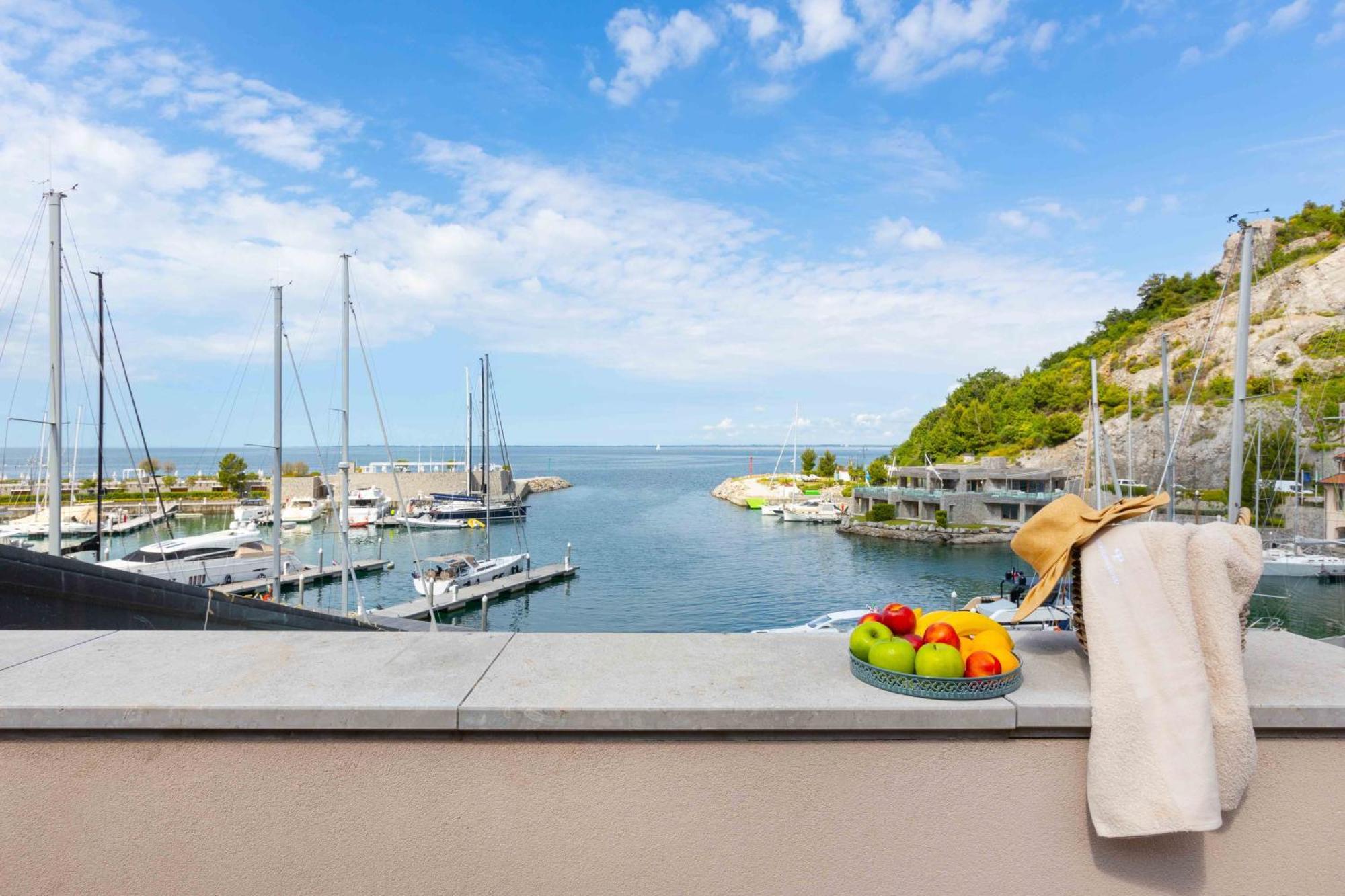 Portopiccolo Apartments Sistiana Bagian luar foto