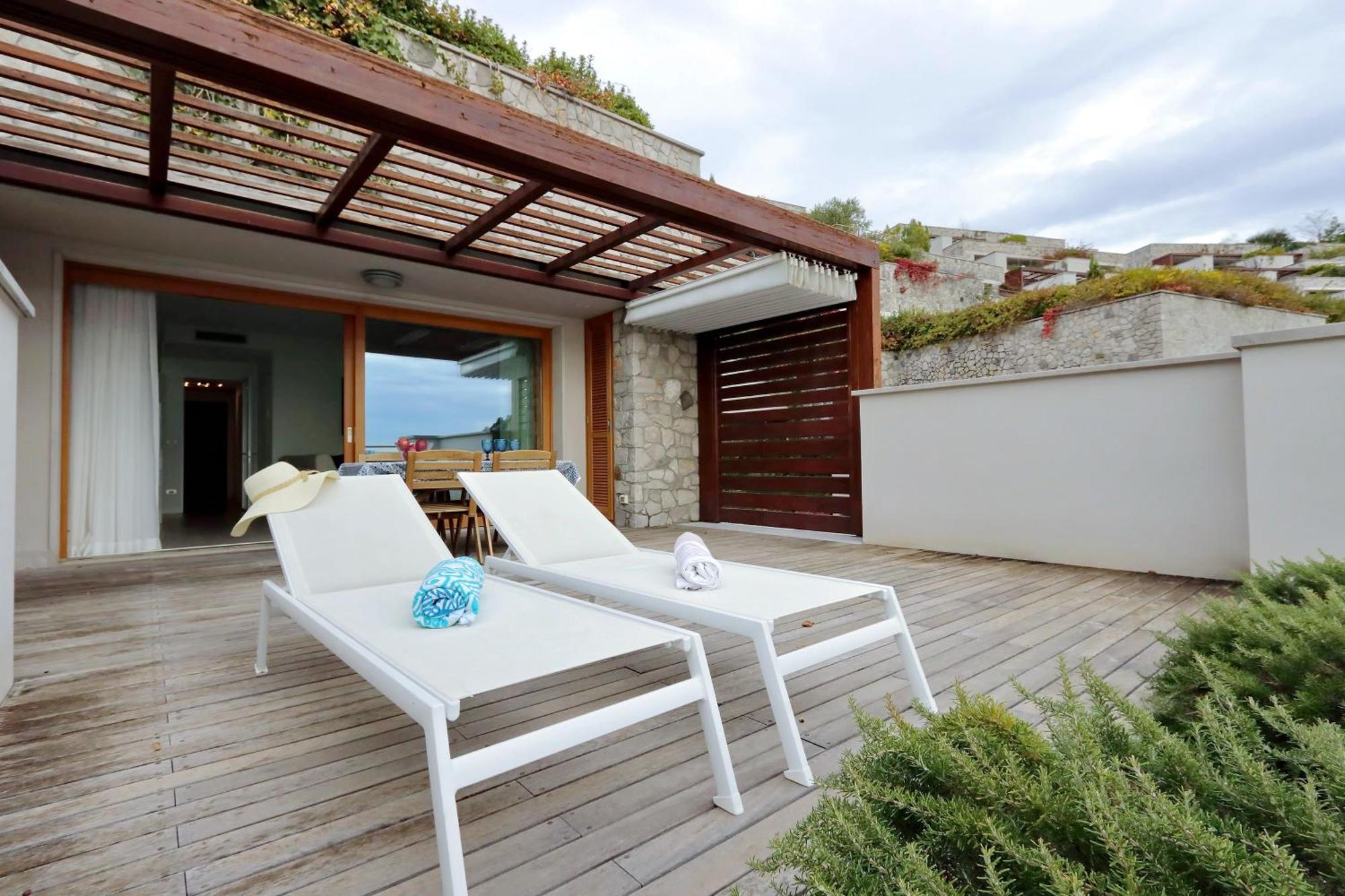 Portopiccolo Apartments Sistiana Bagian luar foto