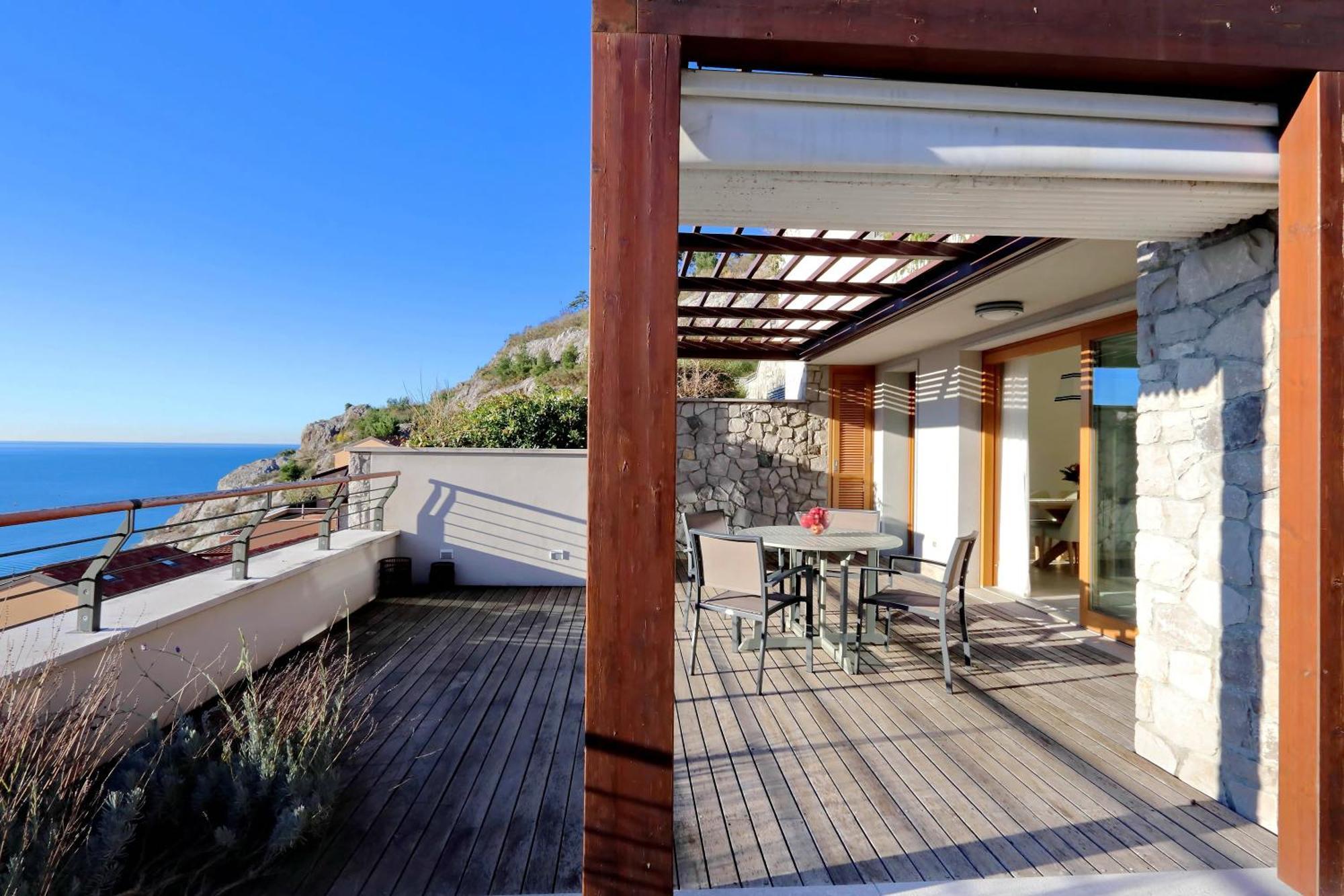 Portopiccolo Apartments Sistiana Bagian luar foto